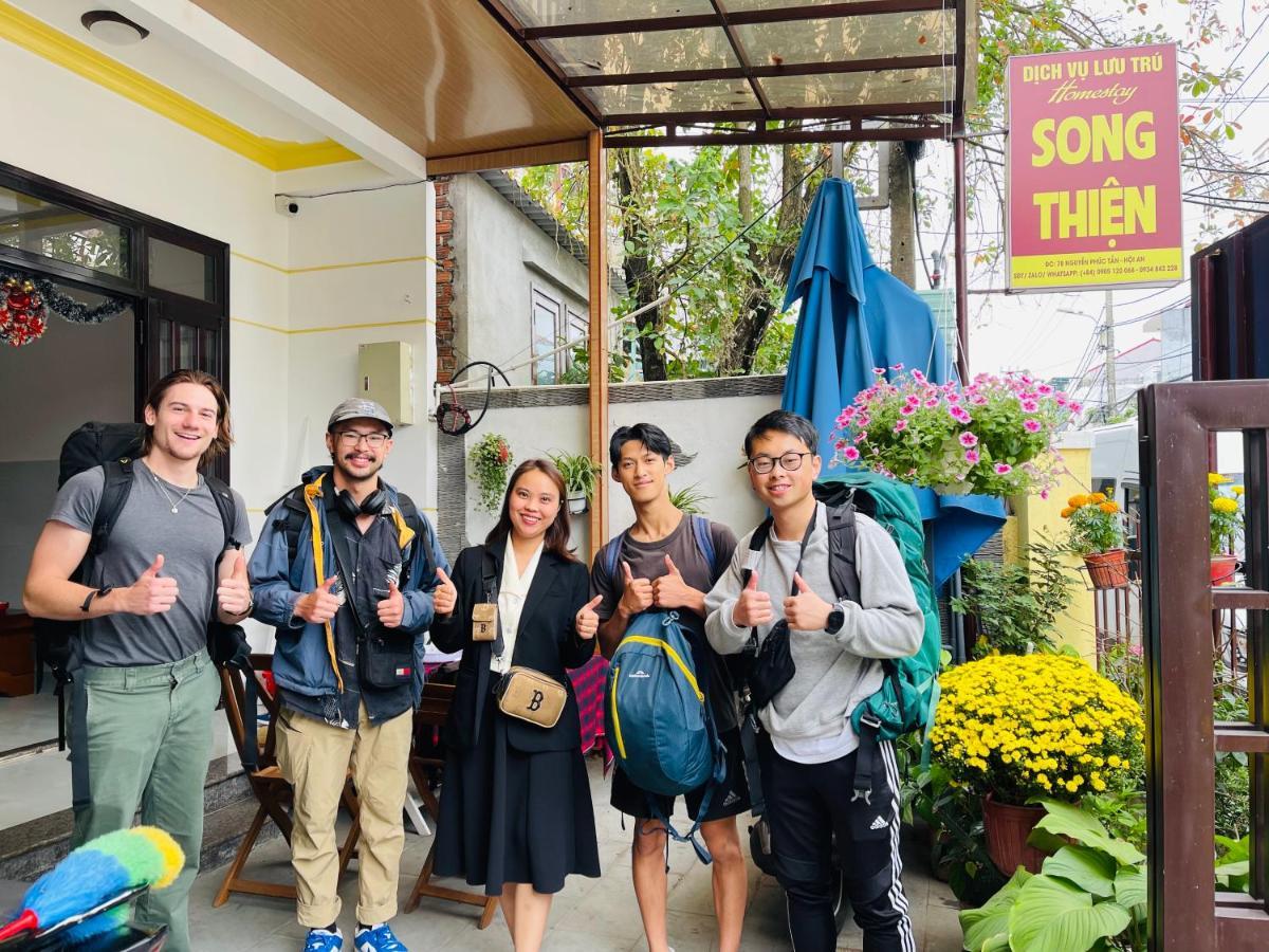 Song Thien Homestay Хойан Экстерьер фото